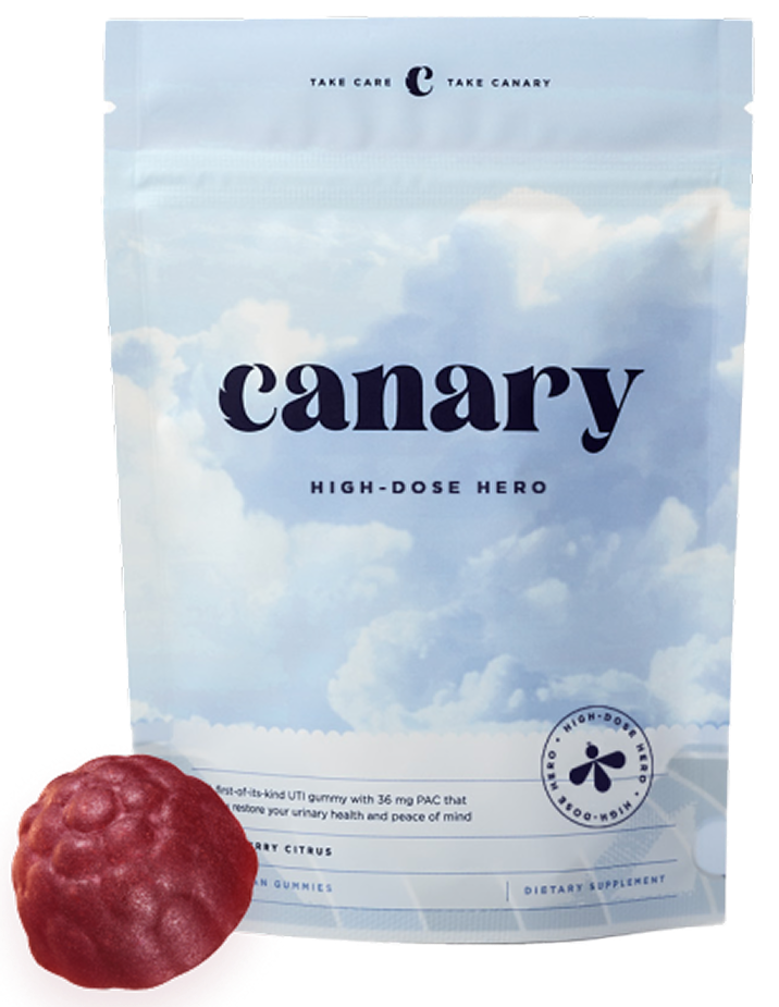 High-Dose Hero gummy visualized